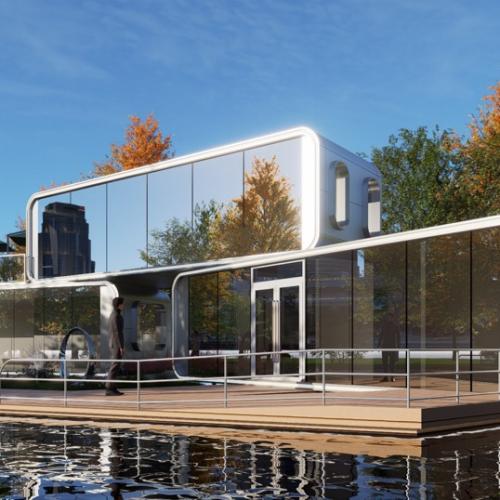 Apple Cabin 13㎡ Cabaña Tiny Prefabricada