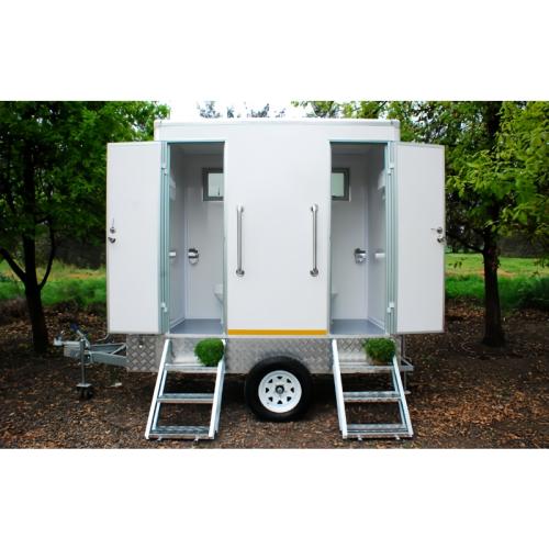 Portable Toilet Trailer | Luxury Mobile Restroom Trailer Manufacturer