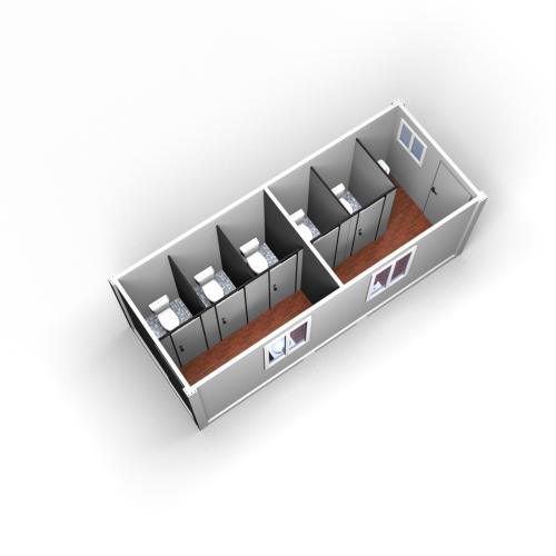 Construction Site Toilet Container